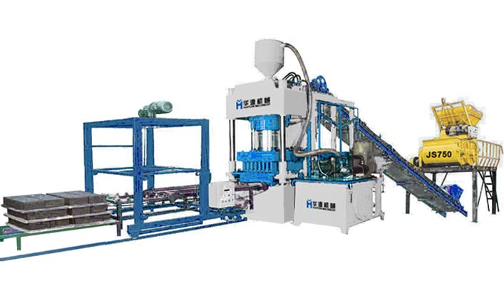 淺談模振水泥制磚機市場需要震動噪音小的機型